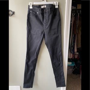 Madewell 10” high riser skinny skinny.